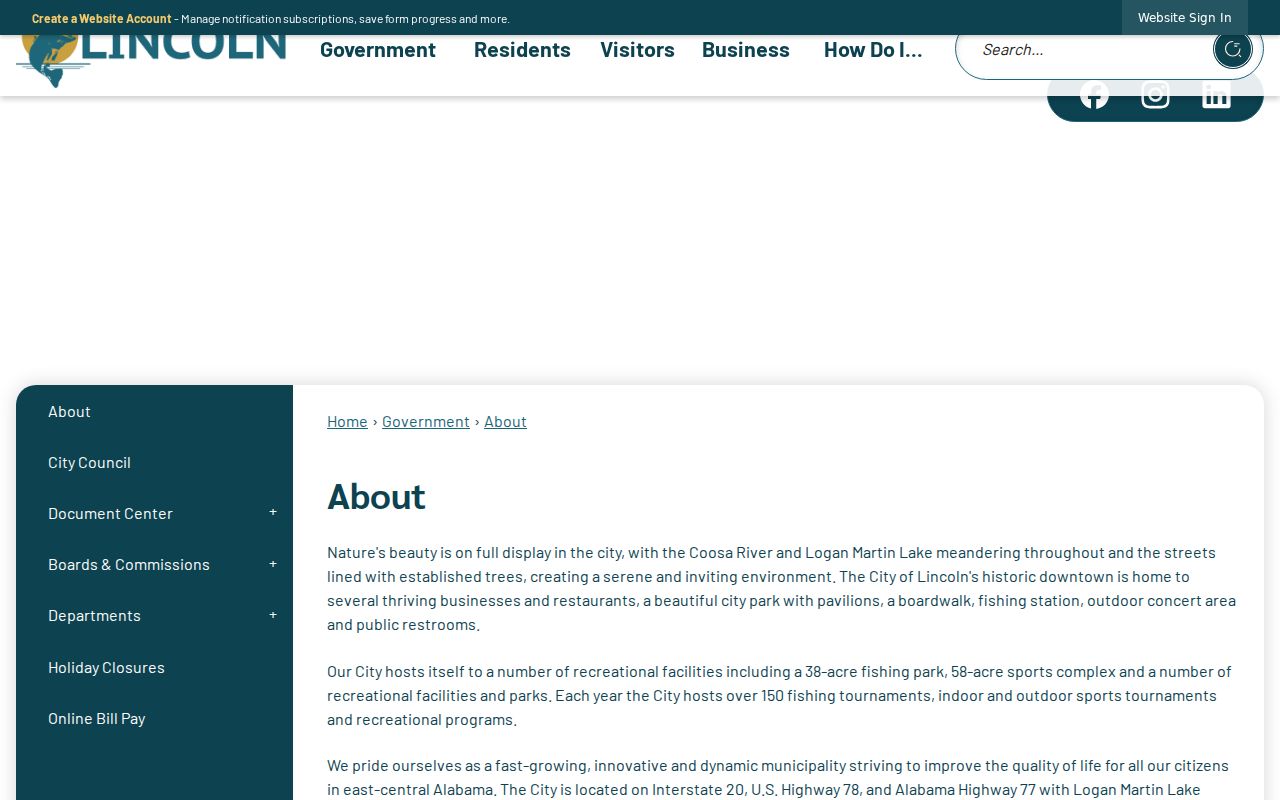 Lincoln criminal history local context from the official city profile