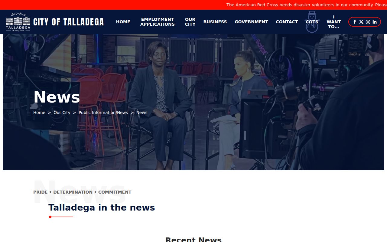 Talladega criminal records public information and police leadership news